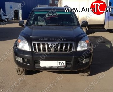 999 р. Дефлектор капота Russtal Toyota Land Cruiser Prado J120 (2002-2009)  с доставкой в г. Екатеринбург