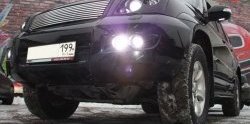 11 799 р. Комплект масок для ПТФ Sport Toyota Land Cruiser Prado J120 (2002-2009) (Неокрашенные)  с доставкой в г. Екатеринбург. Увеличить фотографию 2