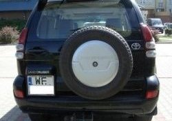 10 349 р. Спойлер CT v1 Toyota Land Cruiser Prado J120 (2002-2009) (Неокрашенный)  с доставкой в г. Екатеринбург. Увеличить фотографию 2