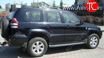 10 349 р. Спойлер CT v1 Toyota Land Cruiser Prado J120 (2002-2009) (Неокрашенный)  с доставкой в г. Екатеринбург