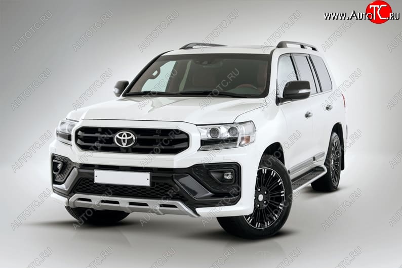 54 999 р. Бампер передний THOR  Toyota Land Cruiser  200 (2015-2021) 2-ой рестайлинг (Неокрашенный)  с доставкой в г. Екатеринбург