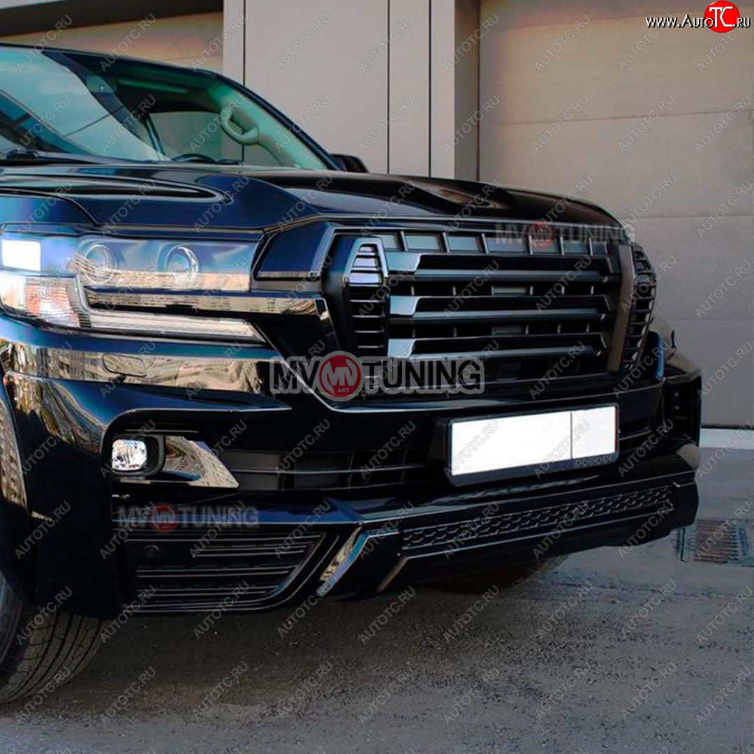 16 499 р. Решётка радиатора MV-Tuning  Toyota Land Cruiser  200 (2015-2021) 2-ой рестайлинг (Неокрашенная)  с доставкой в г. Екатеринбург