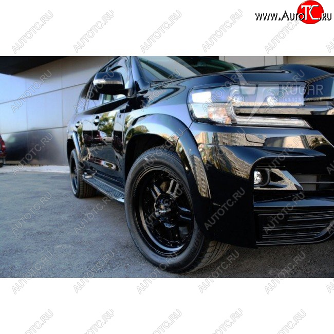 26 599 р. Накладки на колёсные арки MV-Tuning  Toyota Land Cruiser  200 (2015-2021) 2-ой рестайлинг  с доставкой в г. Екатеринбург