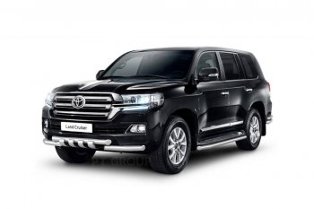 Защита порогов Petroil Tuning d63 Toyota Land Cruiser 200 2-ой рестайлинг (2015-2021) ()