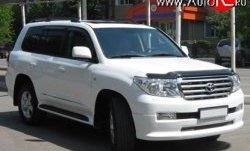 17 299 р. Накладка Goldman на передний бампер Toyota Land Cruiser 200 дорестайлинг (2007-2012) (Неокрашенная)  с доставкой в г. Екатеринбург. Увеличить фотографию 2