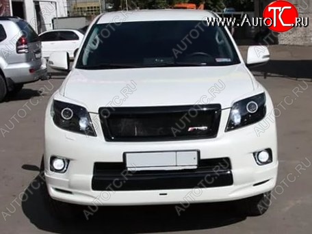 5 899 р. Решётка радиатора TRD Sport Toyota Land Cruiser Prado J150 дорестайлинг (2009-2013) (Неокрашенная)  с доставкой в г. Екатеринбург