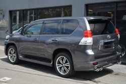 14 099 р. Пластиковые пороги Mz SPEED Toyota Land Cruiser Prado J150 дорестайлинг (2009-2013)  с доставкой в г. Екатеринбург. Увеличить фотографию 3