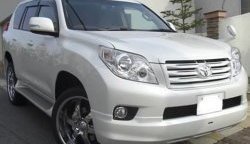 3 489 р. Решётка радиатора Elford Toyota Land Cruiser Prado J150 дорестайлинг (2009-2013) (Неокрашенная)  с доставкой в г. Екатеринбург. Увеличить фотографию 2