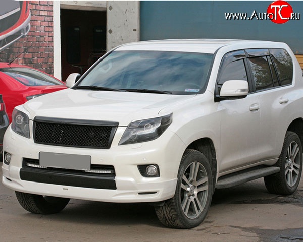 4 649 р. Решётка радиатора TRD Toyota Land Cruiser Prado J150 дорестайлинг (2009-2013) (Неокрашенная)  с доставкой в г. Екатеринбург