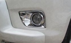 3 599 р. Подиумы противотуманных фар СТ  Toyota Land Cruiser Prado  J150 (2009-2013) дорестайлинг  с доставкой в г. Екатеринбург. Увеличить фотографию 1