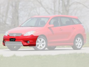 7 599 р. Передний бампер TYG  Toyota Matrix  E130 (2003-2008) (Неокрашенный)  с доставкой в г. Екатеринбург. Увеличить фотографию 1