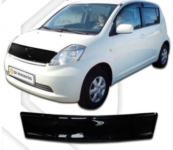 Дефлектор капота CA-Plastiс Toyota Passo 1 (2004-2010)