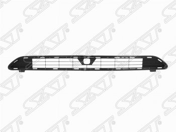 Решетка в передний бампер (верхняя / под камеру) SAT Toyota RAV4 XA40 5 дв. рестайлинг (2015-2019)