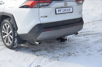 14 999 р. Фаркоп Petroil Tuning (съемный квадрат) Toyota RAV4 XA50 5 дв. дорестайлинг (2018-2024)  с доставкой в г. Екатеринбург. Увеличить фотографию 4