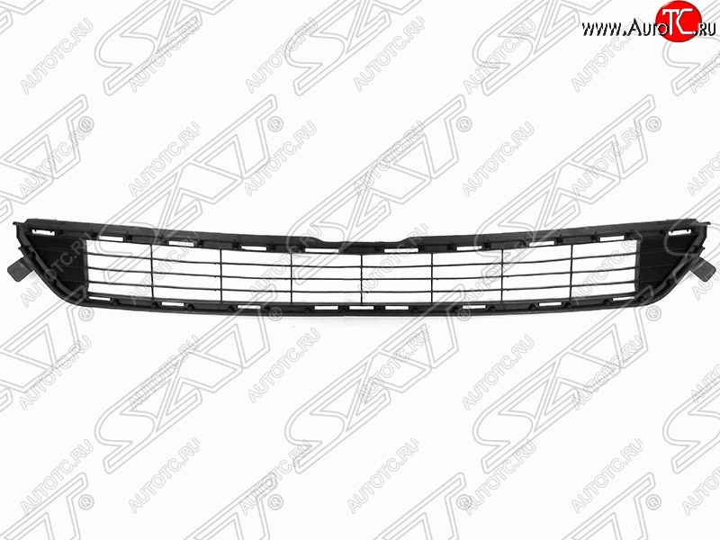769 р. Решетка в передний бампер SAT  Toyota RAV4  XA40 (2012-2015) 5 дв. дорестайлинг (Верхняя)  с доставкой в г. Екатеринбург