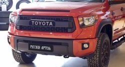 1 099 р. Реснички на фары RA Toyota Tundra XK50 2-ой рестайлинг (2013-2024) (Неокрашенные)  с доставкой в г. Екатеринбург. Увеличить фотографию 5