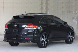 Накладка на задний бампер ZEUS Mz SPEED Toyota Venza GV10 дорестайлинг (2008-2012)