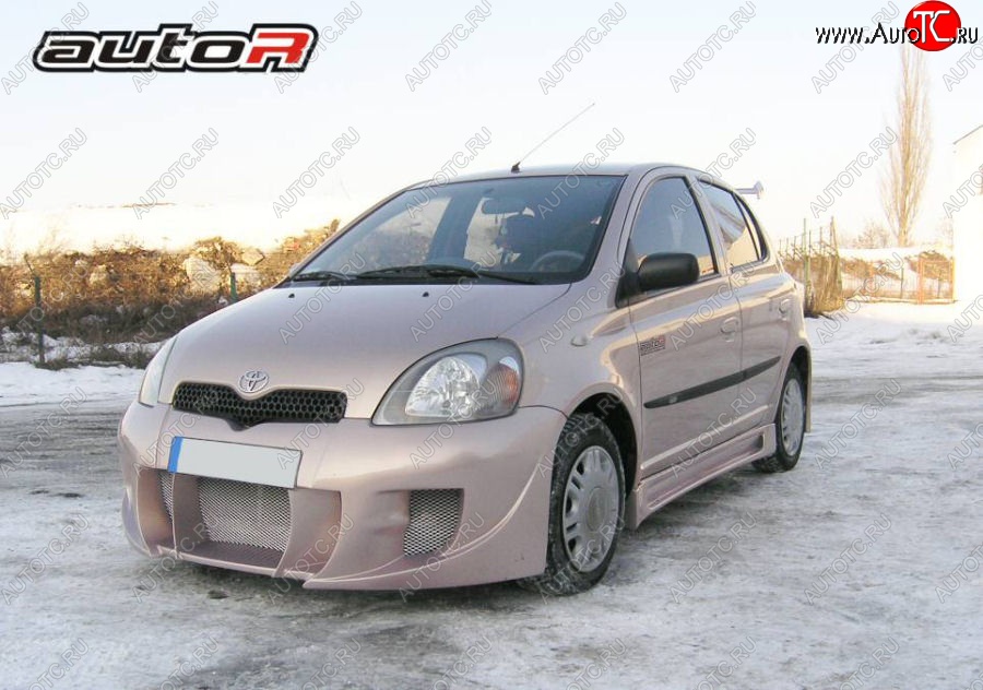 24 999 р. Передний бампер EVO Toyota Yaris XP10 хэтчбэк 5 дв. (1999-2005)  с доставкой в г. Екатеринбург