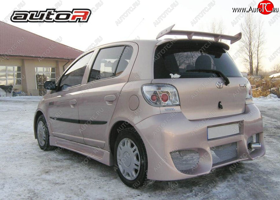 24 999 р. Задний бампер EVO Toyota Yaris XP10 хэтчбэк 5 дв. (1999-2005)  с доставкой в г. Екатеринбург