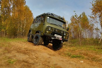 Бампер передний РИФ (силовой) Уаз (uaz) Буханка (buhanka)  452 (1965-2024) 452 2206 микроавтобус  (С защитной дугой, без внутренних усилителей)