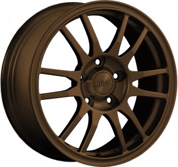 Кованый диск Slik classik R16x6.5 Коньячная бронза. Глянец (BRZCGN) 6.5x16 Toyota Harrier XU10 дорестайлинг (1997-2000) 5x114.3xDIA60.1xET35.0