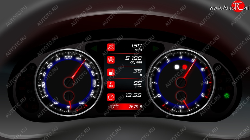 81 999 р. Комбинация приборов Ferrum GF 822S  Лада 2110, 2111, 2112, Калина (1118,  1117,  1119), Калина Спорт (1119), Приора (2170,  2171,  2172,  21728) (Синий ореол)  с доставкой в г. Екатеринбург