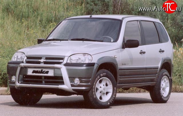 4 299 р. Арки крыльев Ника Люкс Chevrolet Niva 2123 дорестайлинг (2002-2008) (Неокрашенные)  с доставкой в г. Екатеринбург