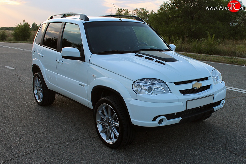 13 999 р. Стеклопластиковый капот DTM  Chevrolet Niva  2123 (2002-2020), Лада 2123 (Нива Шевроле) (2002-2021) (Неокрашенный)  с доставкой в г. Екатеринбург