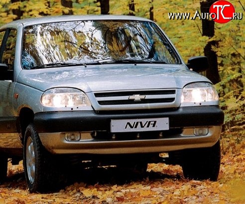 3 289 р. Передний бампер Стандартный Chevrolet Niva 2123 дорестайлинг (2002-2008) (Окрашенный)  с доставкой в г. Екатеринбург