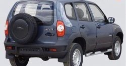 62 999 р. Защита порогов с проступью d76 мм Металл Дизайн  Chevrolet Niva  2123 (2009-2020), Лада 2123 (Нива Шевроле) (2009-2021) (Сталь с покрытием (метал. торцы), Цвет серебристый)  с доставкой в г. Екатеринбург. Увеличить фотографию 1