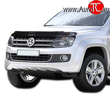 3 169 р. Дефлектор капота NovLine  Volkswagen Amarok (2009-2016) дорестайлинг  с доставкой в г. Екатеринбург