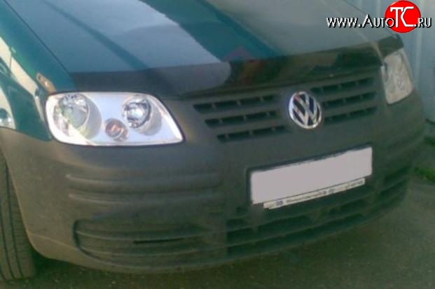 2 799 р. Дефлектор капота NovLine Volkswagen Caddy 2K дорестайлинг (2003-2010)  с доставкой в г. Екатеринбург