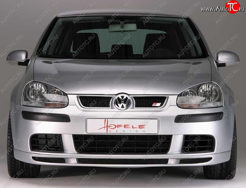 8 749 р. Накладка на передний бампер Hofele Volkswagen Golf 5 хэтчбэк (2003-2009) (Неокрашенная)  с доставкой в г. Екатеринбург