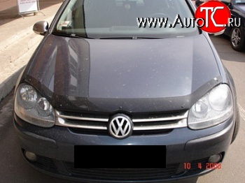 2 699 р. Дефлектор капота NovLine Volkswagen Golf Plus 5 (2004-2009)  с доставкой в г. Екатеринбург