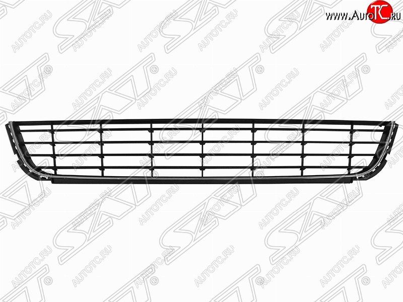 1 269 р. Решётка в передний бампер (с хром молдингом) 5D SAT Volkswagen Golf 6 хэтчбэк 5 дв. (2008-2014)  с доставкой в г. Екатеринбург