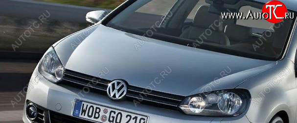 12 849 р. Металлический капот SIGNEDA Volkswagen Golf 6 хэтчбэк 5 дв. (2008-2014) (неокрашенный)  с доставкой в г. Екатеринбург