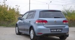 1 199 р. Защитная накладка на задний бампер RA Volkswagen Golf 6 хэтчбэк 5 дв. (2008-2014)  с доставкой в г. Екатеринбург. Увеличить фотографию 2