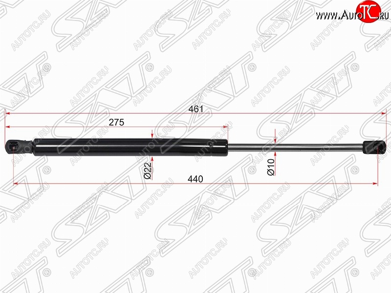 559 р. Газовый упор крышки багажника SAT Volkswagen Golf 6 хэтчбэк 5 дв. (2008-2014)  с доставкой в г. Екатеринбург