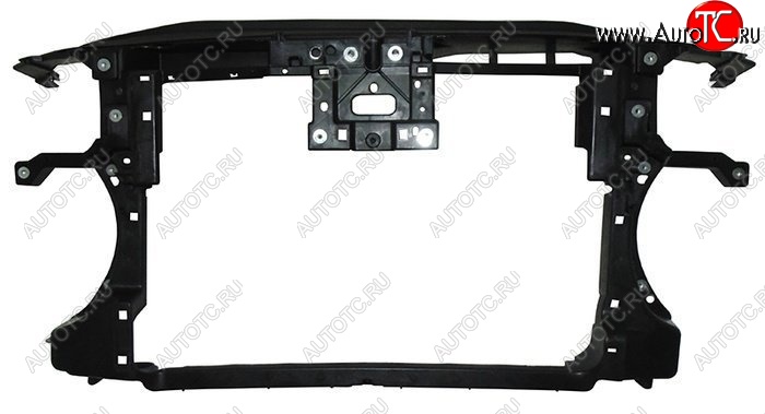 5 799 р. Рамка радиатора (телевизор) (бензин) SAT  Volkswagen Passat  B7 (2010-2015) седан, универсал (Неокрашенная)  с доставкой в г. Екатеринбург