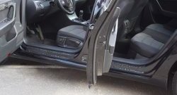 2 259 р. Накладки на порожки RA (комплект)  Volkswagen Passat  B7 (2010-2015) седан, универсал  с доставкой в г. Екатеринбург. Увеличить фотографию 1