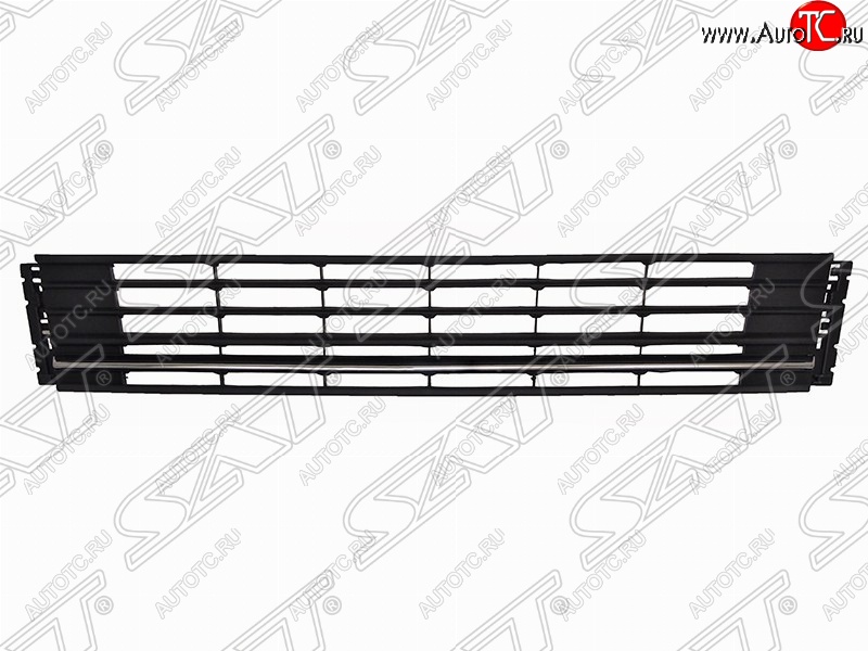 1 359 р. Решетка в передний бампер (с хром молдингом) SAT  Volkswagen Polo  5 (2015-2020) седан рестайлинг  с доставкой в г. Екатеринбург