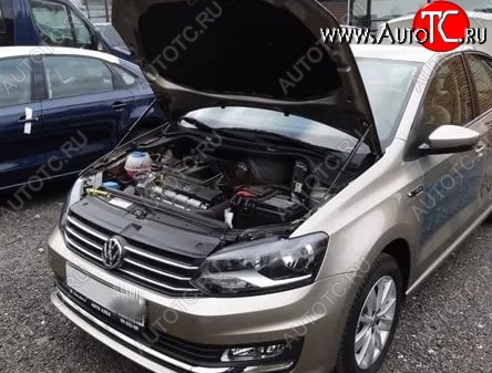 2 199 р. Газовые упоры капота Berkut Volkswagen Polo 5 хэтчбек рестайлинг (2015-2020)  с доставкой в г. Екатеринбург