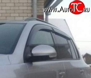 999 р. Комплект дефлекторов окон (ветровиков) 4 шт. Russtal  Volkswagen Tiguan  NF (2006-2011) дорестайлинг  с доставкой в г. Екатеринбург