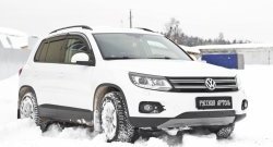 1 199 р. Зимняя заглушка решетки переднего бампера (Track & Field) РА Volkswagen Tiguan NF рестайлинг (2011-2017)  с доставкой в г. Екатеринбург. Увеличить фотографию 4