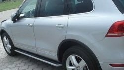 32 399 р. Пороги CT v3 Volkswagen Touareg NF дорестайлинг (2010-2014)  с доставкой в г. Екатеринбург. Увеличить фотографию 2