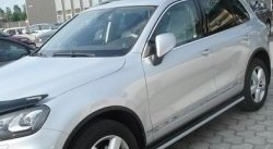 32 399 р. Пороги CT v3  Volkswagen Touareg  NF (2010-2014) дорестайлинг  с доставкой в г. Екатеринбург. Увеличить фотографию 1