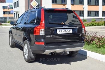 15 989 р. Фаркоп Petroil Tuning (съемный квадрат) Volvo XC90 C 1-ый рестайлинг (2006-2009)  с доставкой в г. Екатеринбург. Увеличить фотографию 2