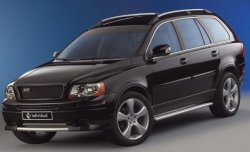 3 449 р. Реснички на фары INDIVIDUAL Volvo XC90 C рестайлинг (2006-2014) (Неокрашенные)  с доставкой в г. Екатеринбург. Увеличить фотографию 2