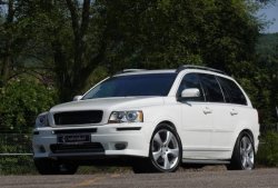 3 449 р. Реснички на фары INDIVIDUAL Volvo XC90 C рестайлинг (2006-2014) (Неокрашенные)  с доставкой в г. Екатеринбург. Увеличить фотографию 4